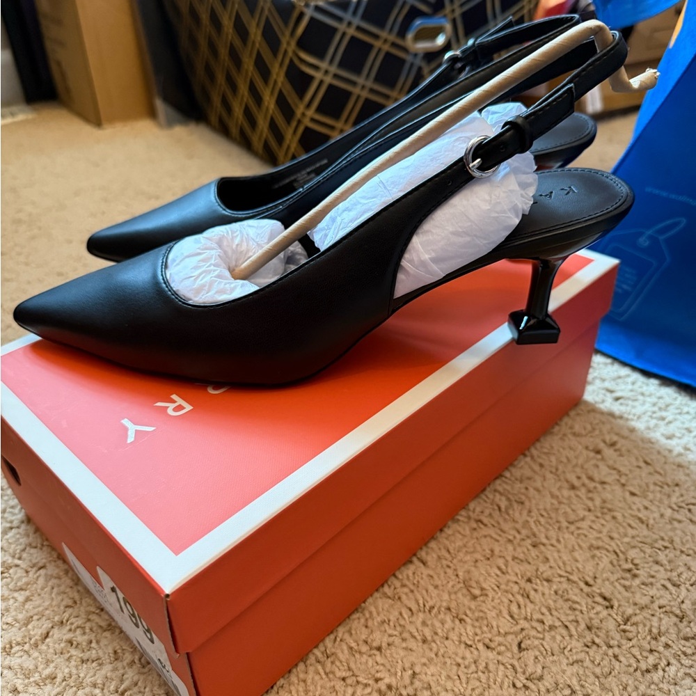 Katy Perry Collections Black Slingback Heels